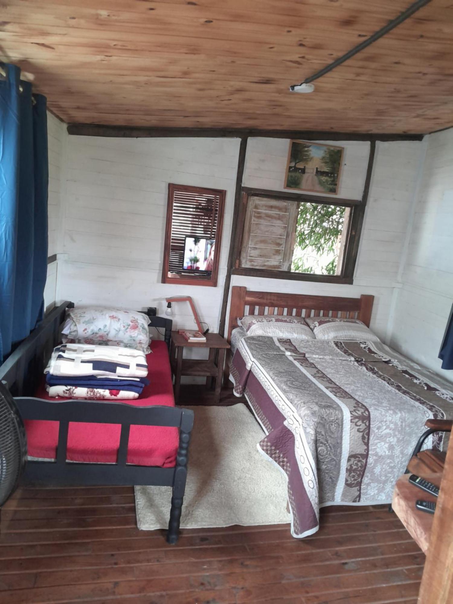 Ferienwohnung Chale Bambu3 Cunha Exterior foto