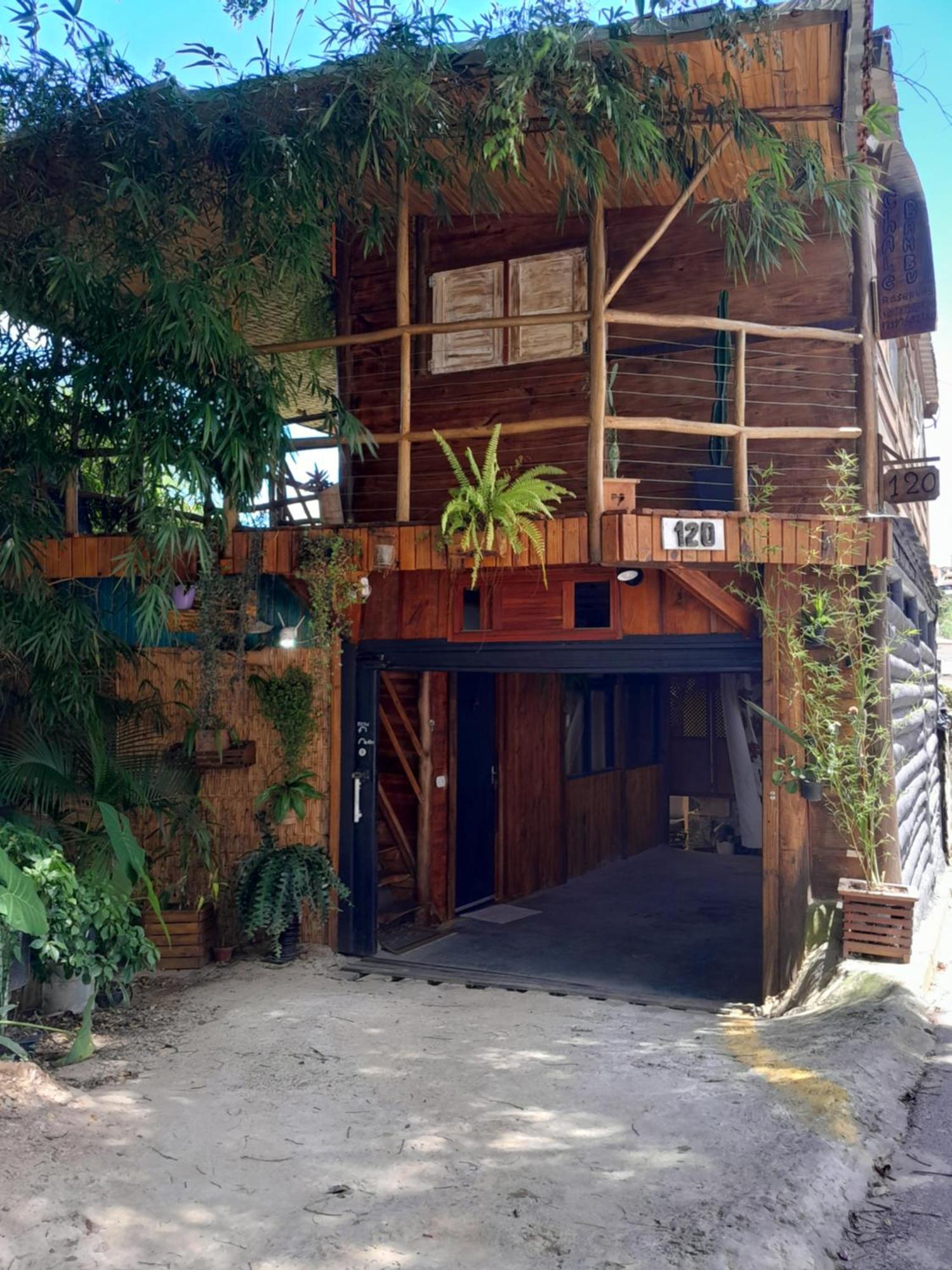 Ferienwohnung Chale Bambu3 Cunha Exterior foto